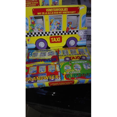 verkoop display vensterboekjes taxi 24 stuks