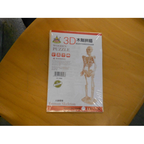 5 stuks 3D puzzel skelet