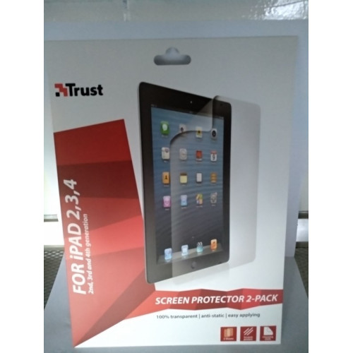 Trust screen protector voor iPad 4 set