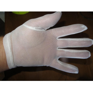Handschoenen wit 10 paar maat 9