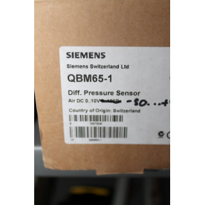 Siemens pressure sensor  2 stuks  QBM65-1