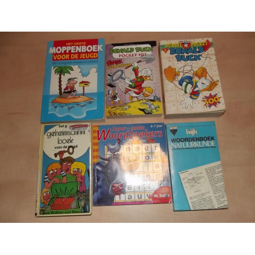 Kinderboeken (7x) en puzzel