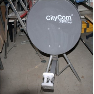 Citycom satelliet schotel met 3-poot standaard