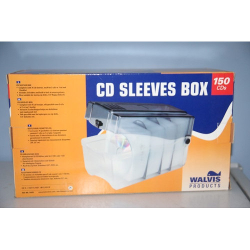 Cd-dvd opbergbox voor 150 cd-dvd