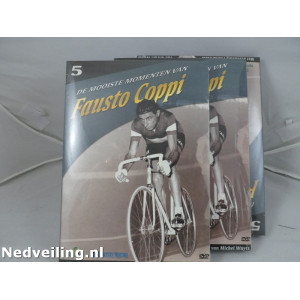 12x DVD De mooiste momenten van Fausto Coppi 