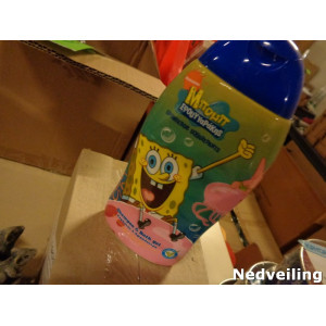 6x SpongeBob Shampoo & Badgel 300ml 