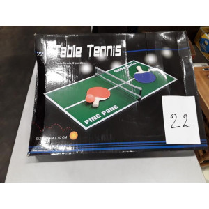 1 x Tafel tennis  spel
