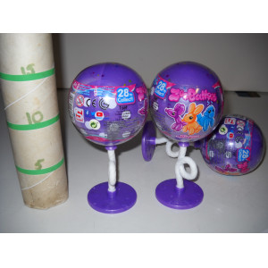 Zooballoons, erg leuk met verassingen, 3 stuks paars twv 6,95 pst