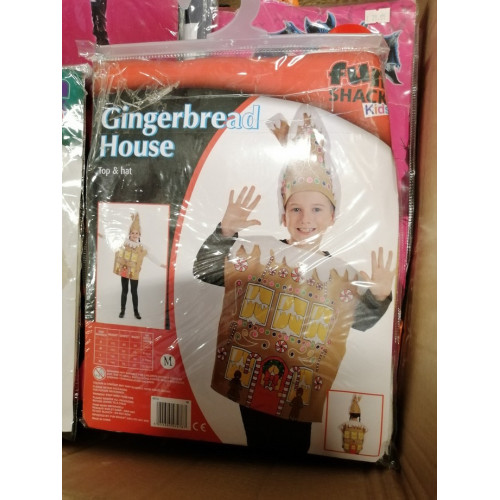 Ginger bread house maat 6-8 jaar