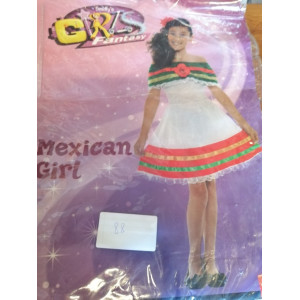 Mexicaans meisje maat L