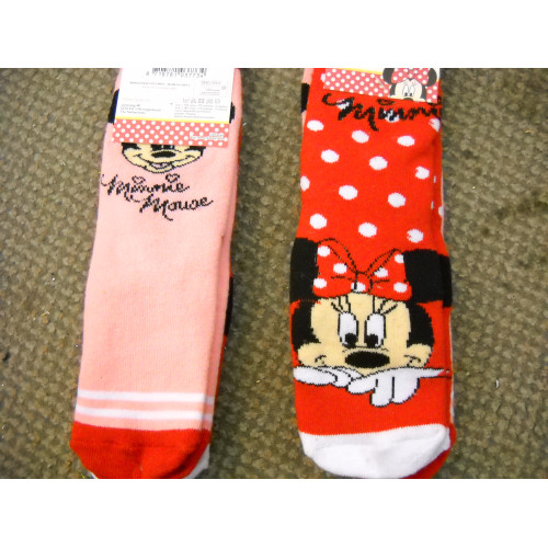 Minnie Mouse sokken, 2 paar 31/34