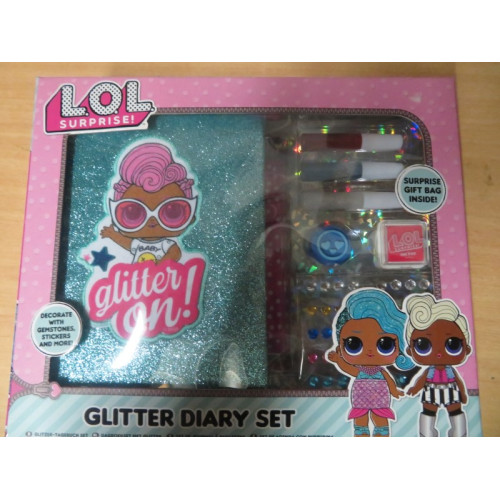LOL suprise! glitter diary set