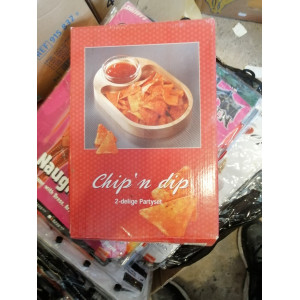 Chips 'n dip schaal