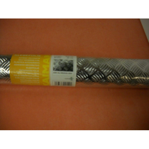 Rol plak aluminium traanplaat , 200x45 cm