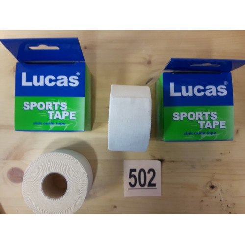 Sportstape zink oxidetape 38 mm x 10 M 35 stuks