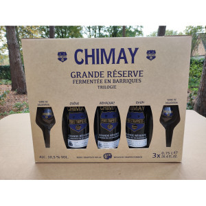 Chimay Grande Réserve Fermentée en Barriques Trilogie Geschenkpakket