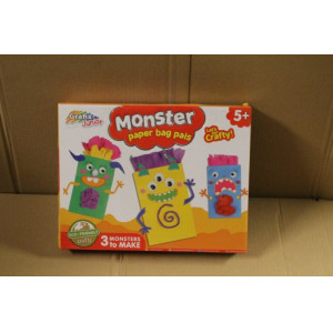 Monster paper knutsel set 1x