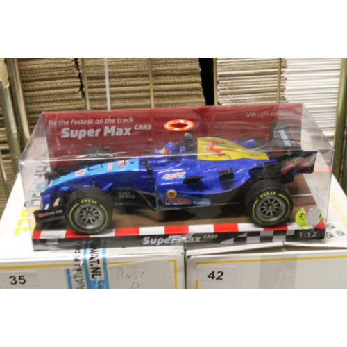 Racewagen blauw 1x  DS A2