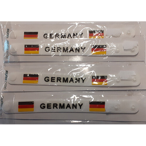 4x Armband Duitsland