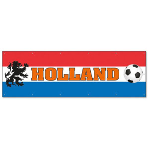 3x Spandoek Holland 340 x 74 cm