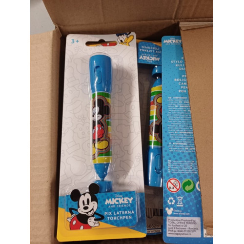 Zklamp pen Mickey 6 stuks