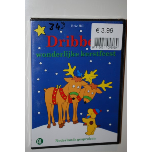 DVD Dribbels wonderlijke kerstfeest