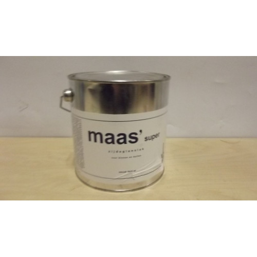 MAAS' zijdeglanslak, 2,5 liter, 2 blikken