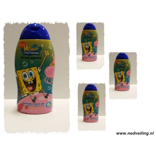 Nickelodeon  shampoo Spongs bob 6 stuks