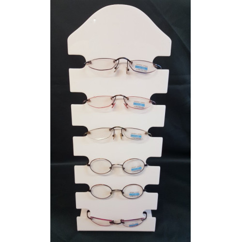 Toonbank display met 6 leesbrillen