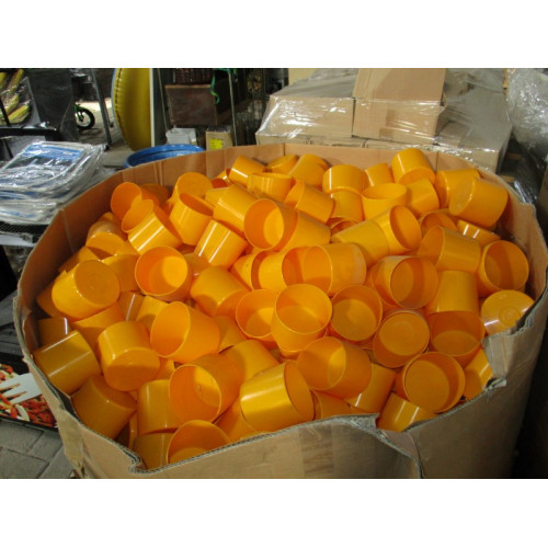 Orange flexibele bloempotjes dia ca 10 cm minimaal 500 stuks 