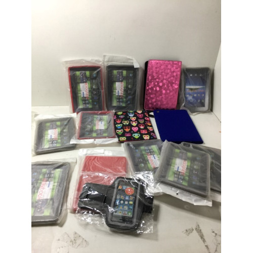 14x hoezen,verschillende soorten kleuren, geschikt voor playbook, ipad mini iphone 5.