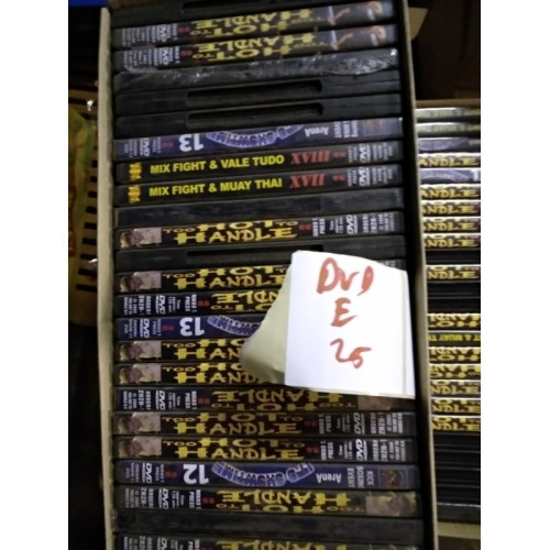 Partij DVD 25 stuks doos E