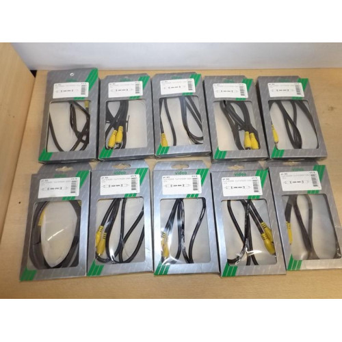 Video tulp kabels (10x)