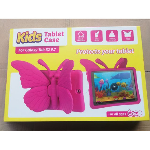 Tabletbeschermhoes voor kids model vlinder