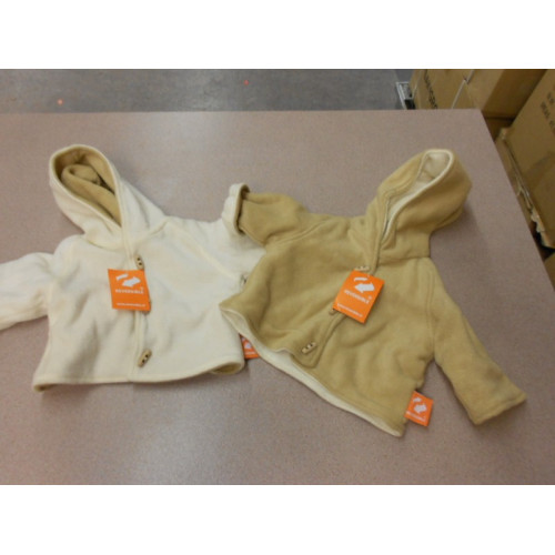 1 stuks baby jas, aan 2 kanten draagbaar,maat 56, wvp 39,95 