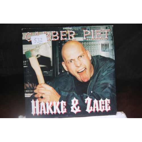 Originele cd single Gabber piet - Hakkuh en zage