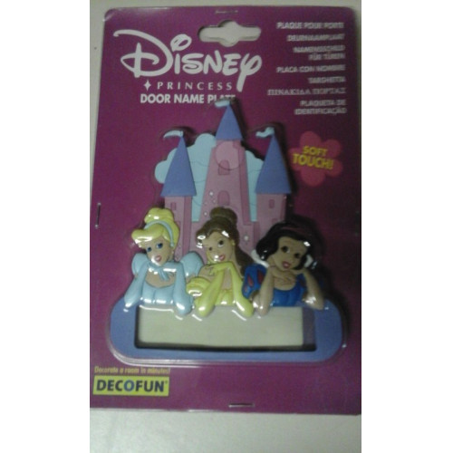 Disney princessen naambordje deurbordje