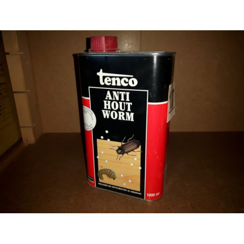 Tenco Anti Houtworm 1 liter, Bijna vol.