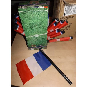 Franse vlaggen met Frans volkslied (25x)