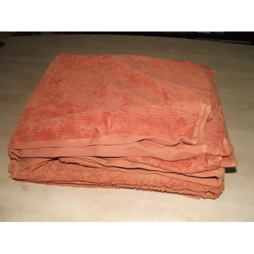 Bruine katoenen handdoeken 100x150cm (4x)