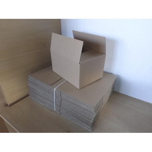 Kartonnen vouwdozen bruin (30x)