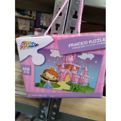 Puzzle Grafix princes 1 stuks