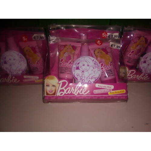 5x Barbie gift set 