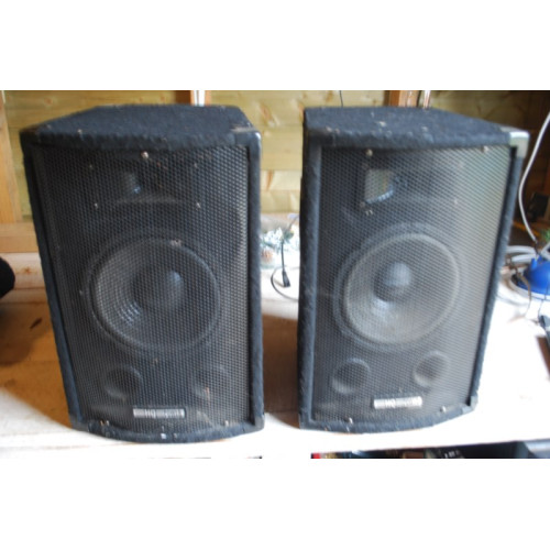 2 speakers. 300 watt werkend getest