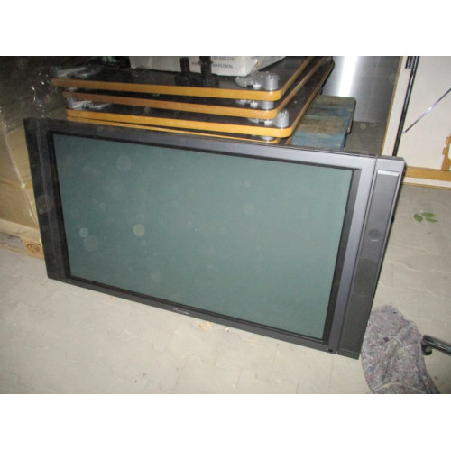 Plasma TV 50 inch PIONEER met ophangbeugel zonder afstandbediening model PDP-50MXE10 met zij speaker set