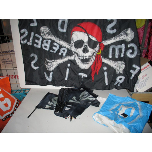 Piraten vlag en vlaggetjes  