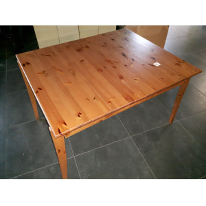 Grenen houten tafel 118 x 99 x 75 cm hoog