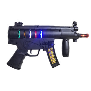 MP5K Future Gun (licht-geluid-tril effect) zwart 32CM (ex Bat) 1 stuks