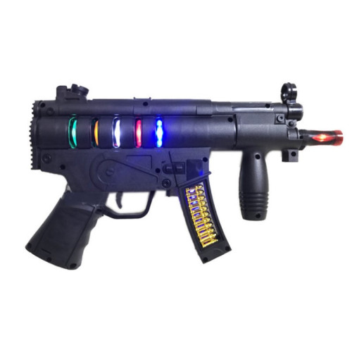 MP5K Future Gun (licht-geluid-tril effect) zwart 32CM (ex Bat) 1 stuks