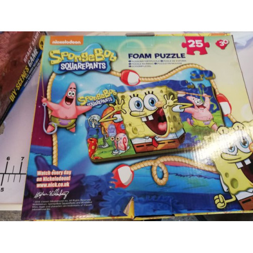 Spongebob foam puzzel